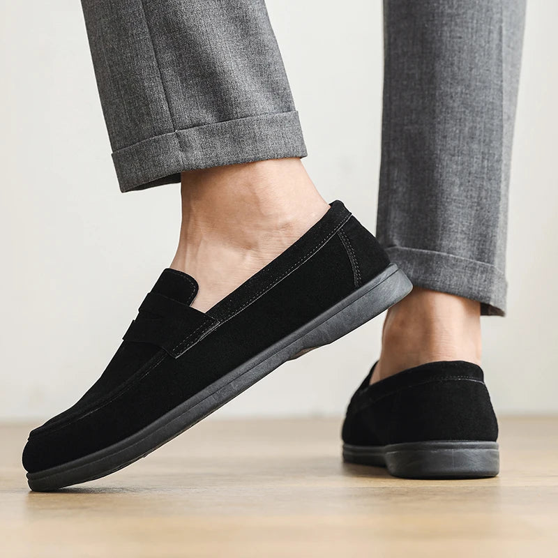 Men's Slip-On Loafers – Lightweight Casual Shoes