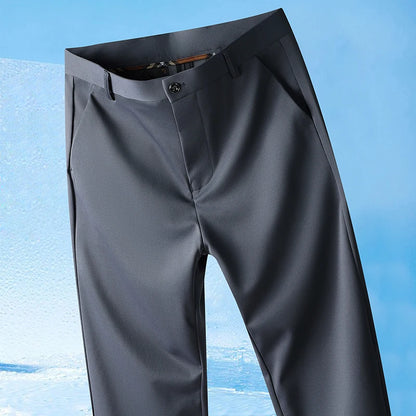 Men's Stretch Summer Pants – Lightweight Straight Fit