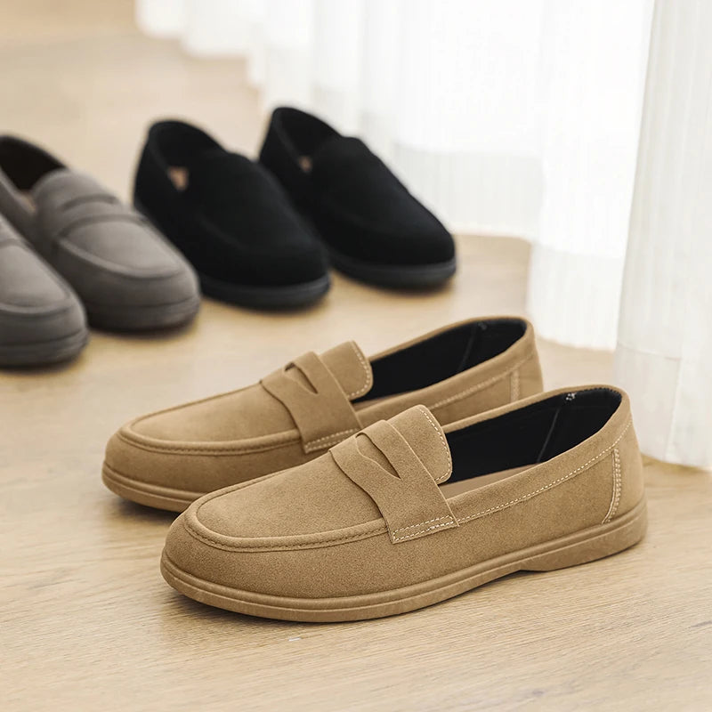 Men's Slip-On Loafers – Lightweight Casual Shoes