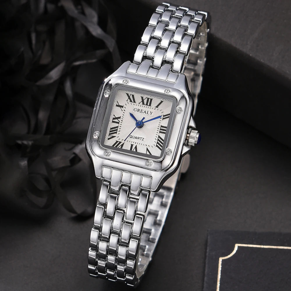 Women's Square Quartz Watch