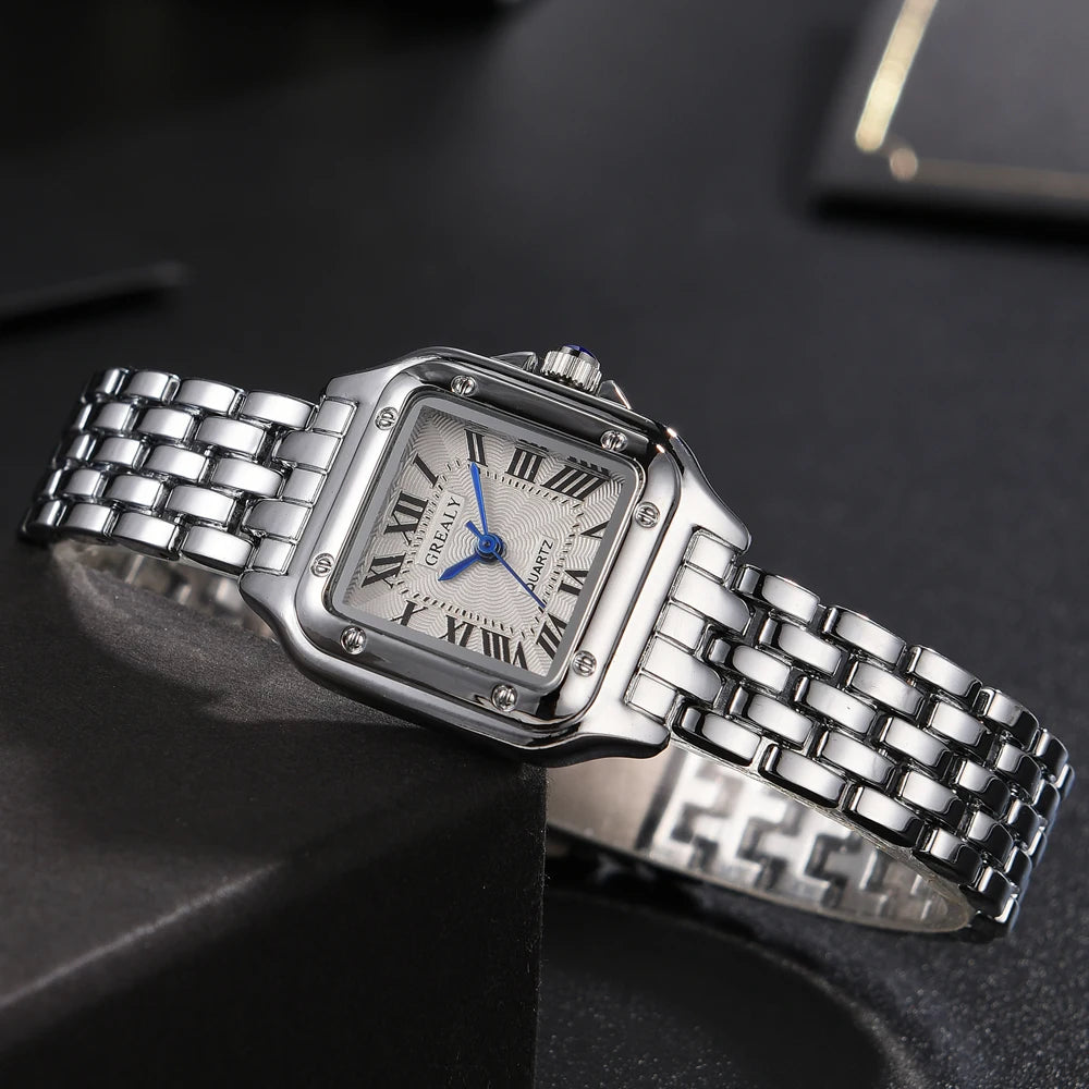 Women's Square Quartz Watch