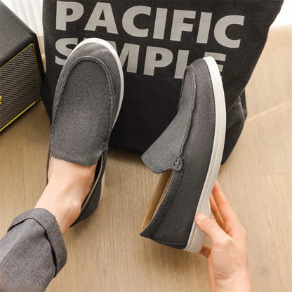 Men's Suede Loafers – Classic Slip-On Shoes