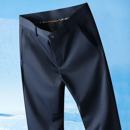 Men's Stretch Summer Pants – Lightweight Straight Fit