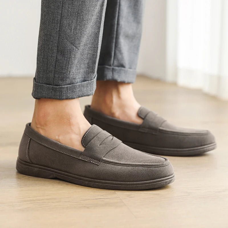 Men's Slip-On Loafers – Lightweight Casual Shoes
