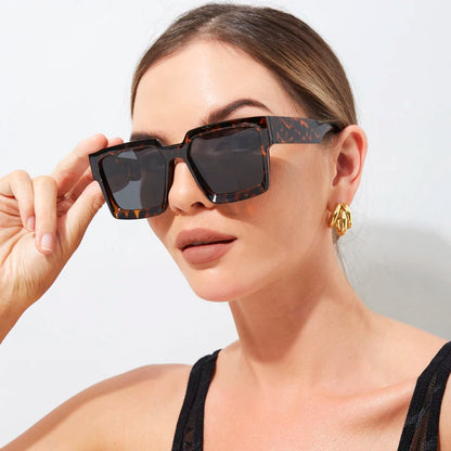 Vintage Cycling Square Sunglasses