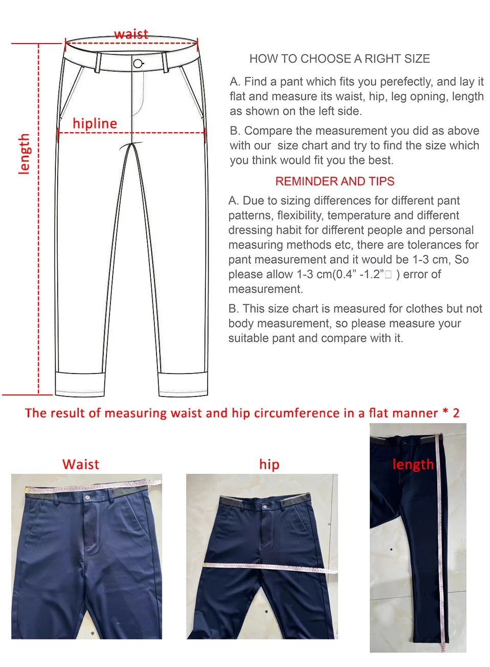 Men's Stretch Summer Pants – Lightweight Straight Fit