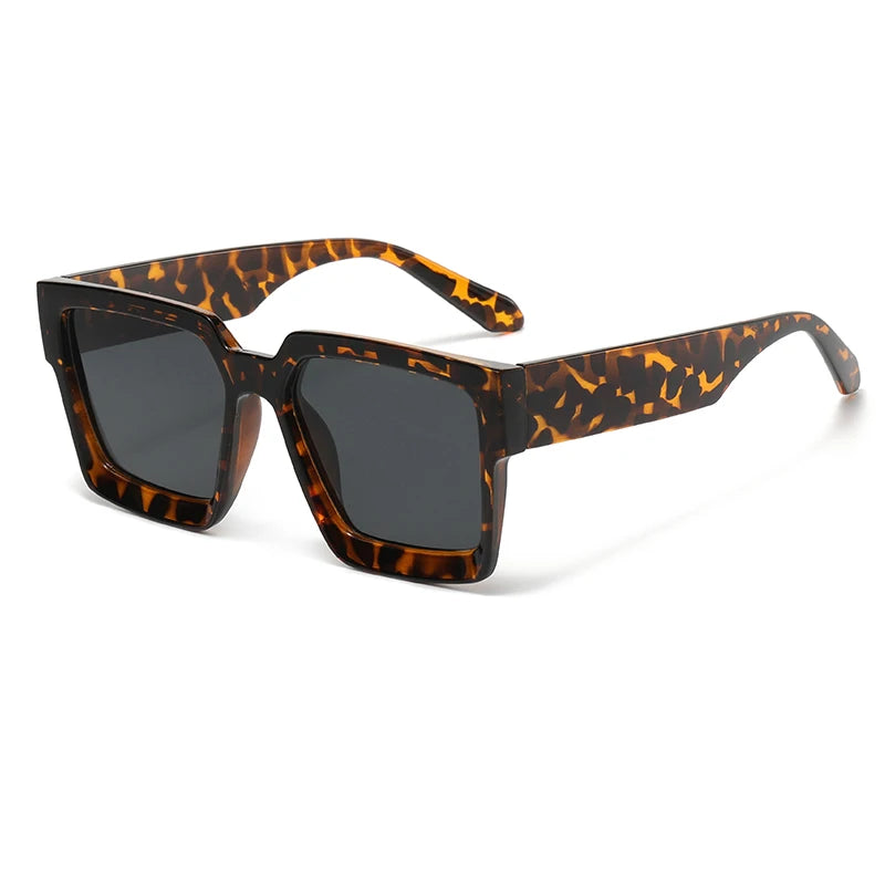 Vintage Cycling Square Sunglasses