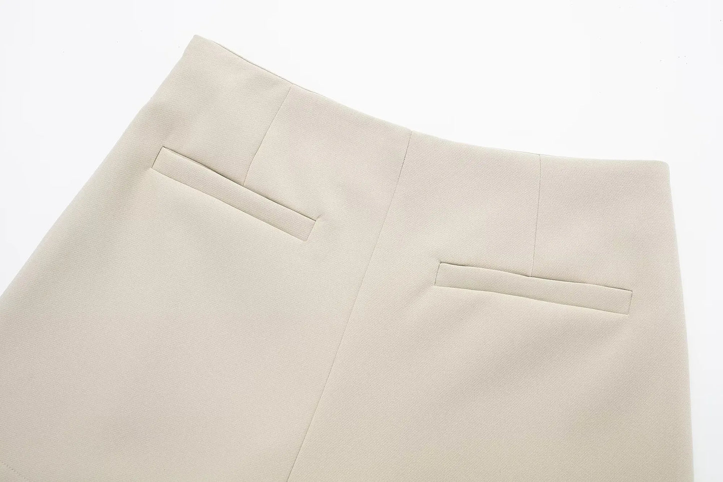 Women's Asymmetric Skort – High Waist Mini