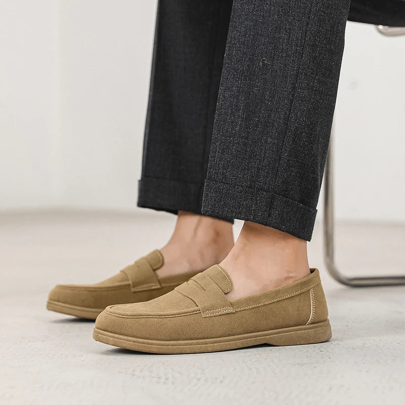 Men's Slip-On Loafers – Lightweight Casual Shoes