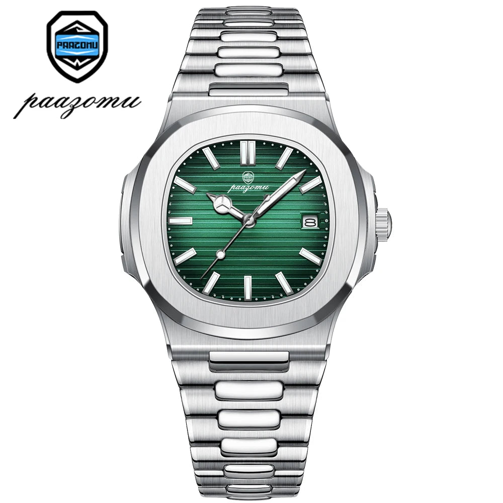 Men's Diver Quartz Watch – Luxury Waterproof Sport