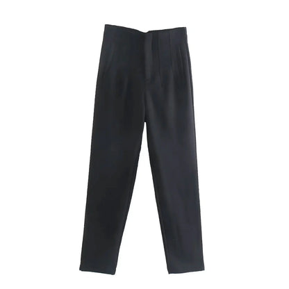 Women's High Waist Pencil Pants – Slim Office Trousers