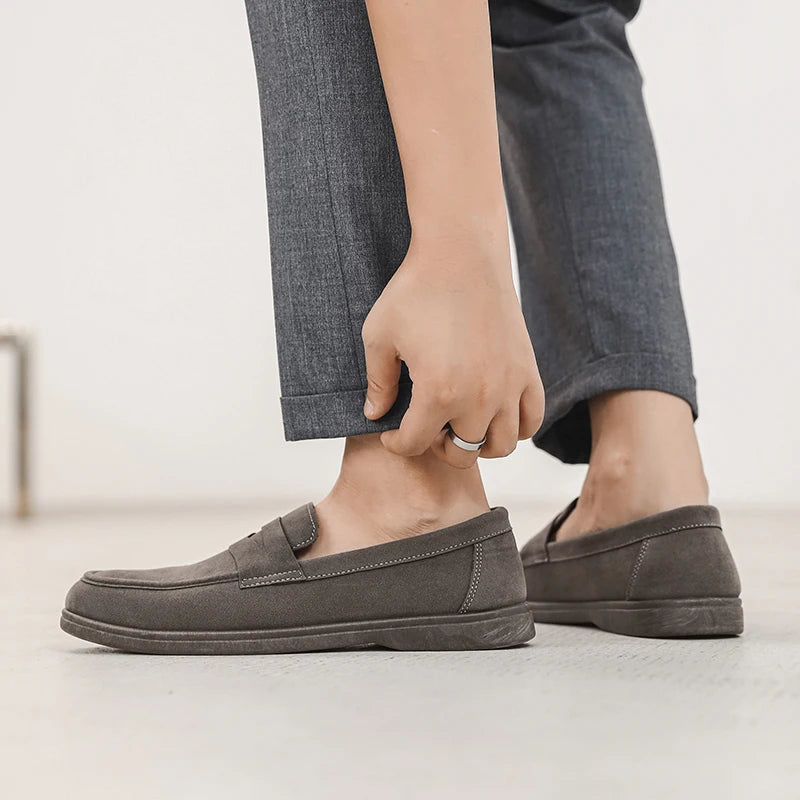Men's Slip-On Loafers – Lightweight Casual Shoes