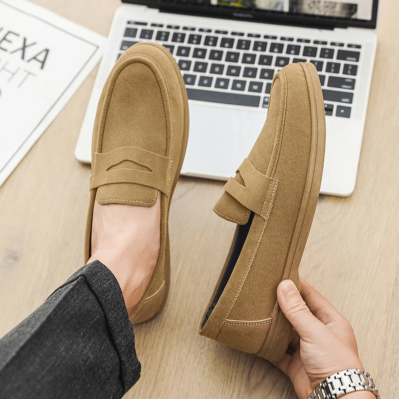 Men's Slip-On Loafers – Lightweight Casual Shoes