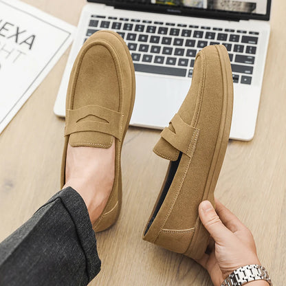 Men's Slip-On Loafers – Lightweight Casual Shoes