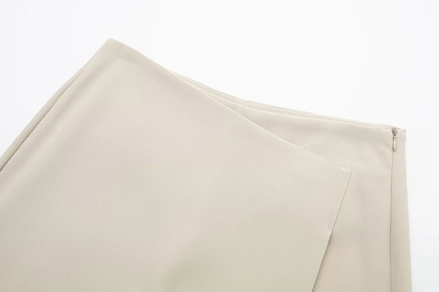 Women's Asymmetric Skort – High Waist Mini
