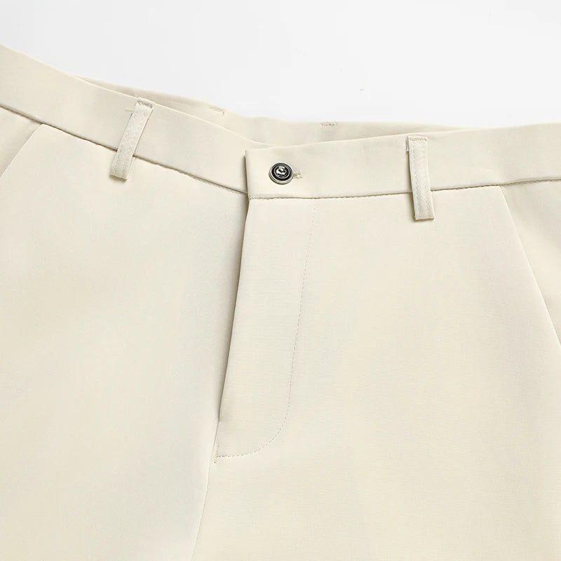 Men's Stretch Summer Pants – Lightweight Straight Fit