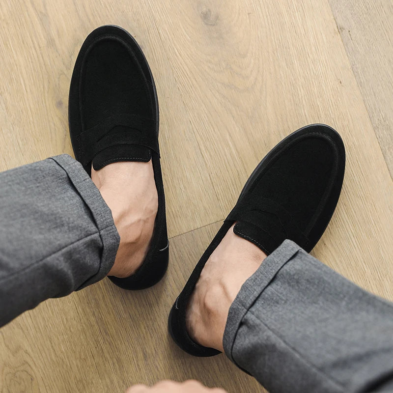 Men's Slip-On Loafers – Lightweight Casual Shoes