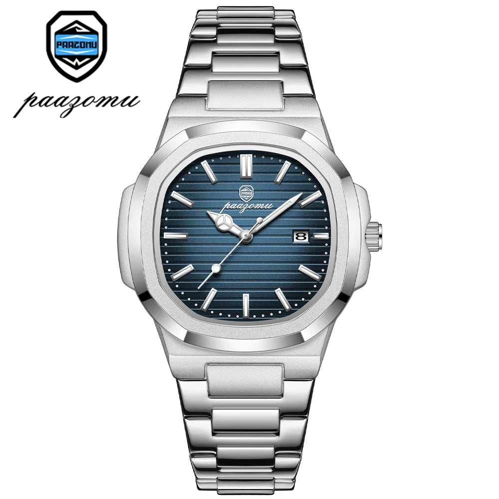 Men's Diver Quartz Watch – Luxury Waterproof Sport