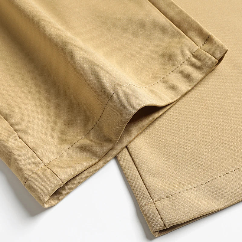 Men's Stretch Summer Pants – Lightweight Straight Fit