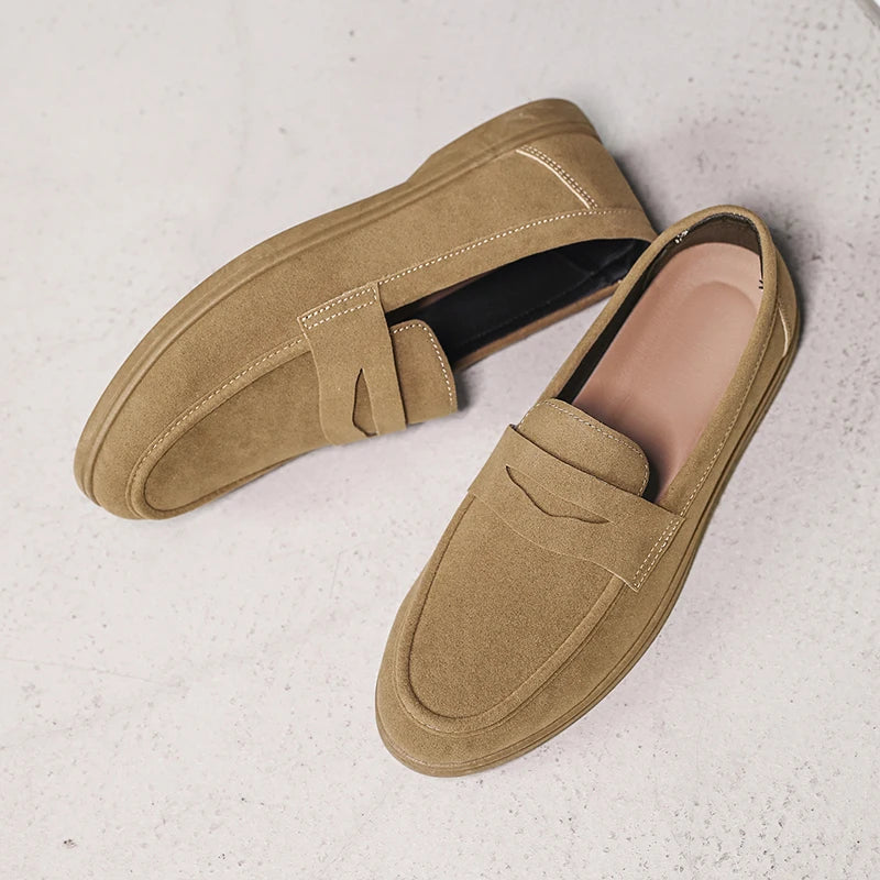 Men's Slip-On Loafers – Lightweight Casual Shoes