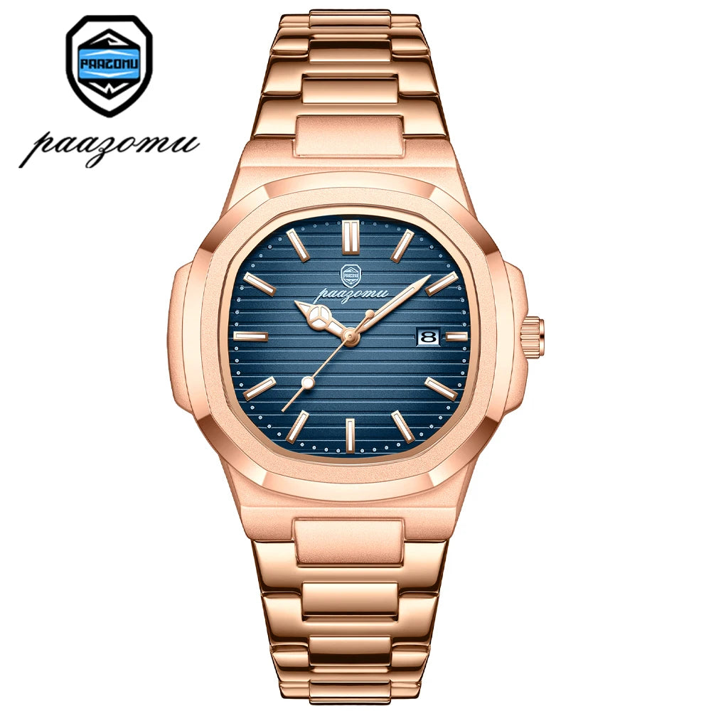 Men's Diver Quartz Watch – Luxury Waterproof Sport