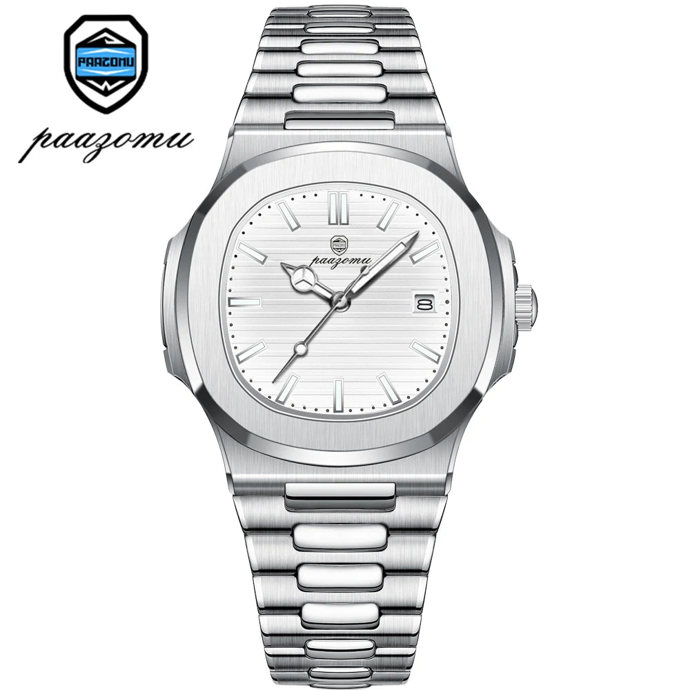 Men's Diver Quartz Watch – Luxury Waterproof Sport