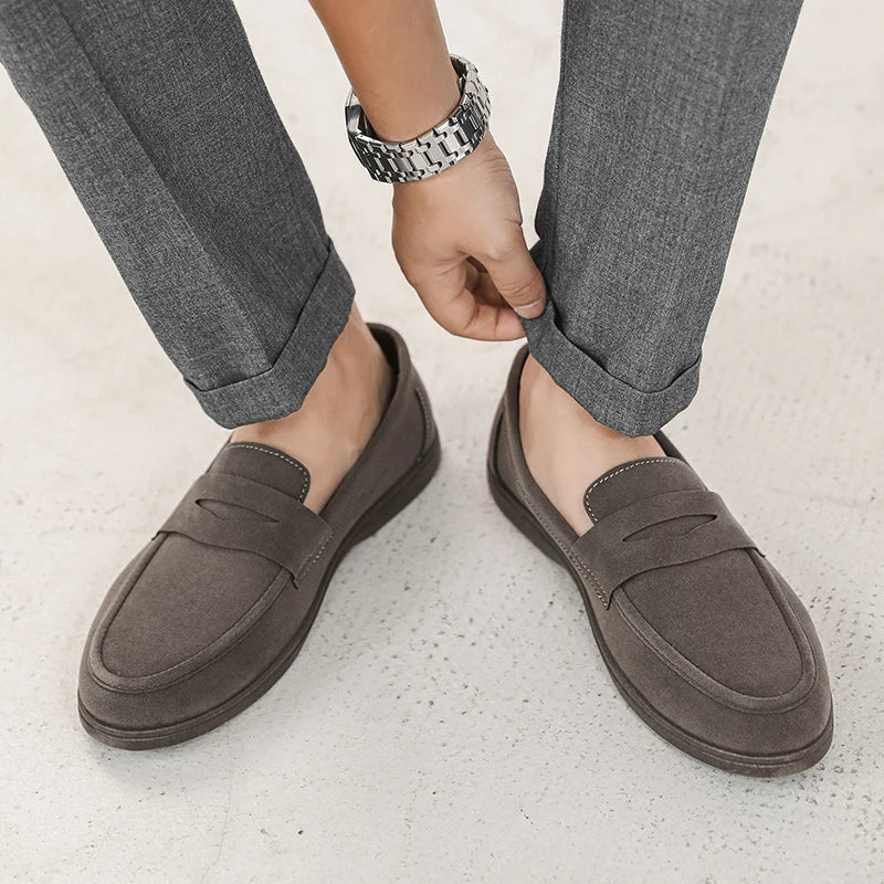 Men's Slip-On Loafers – Lightweight Casual Shoes