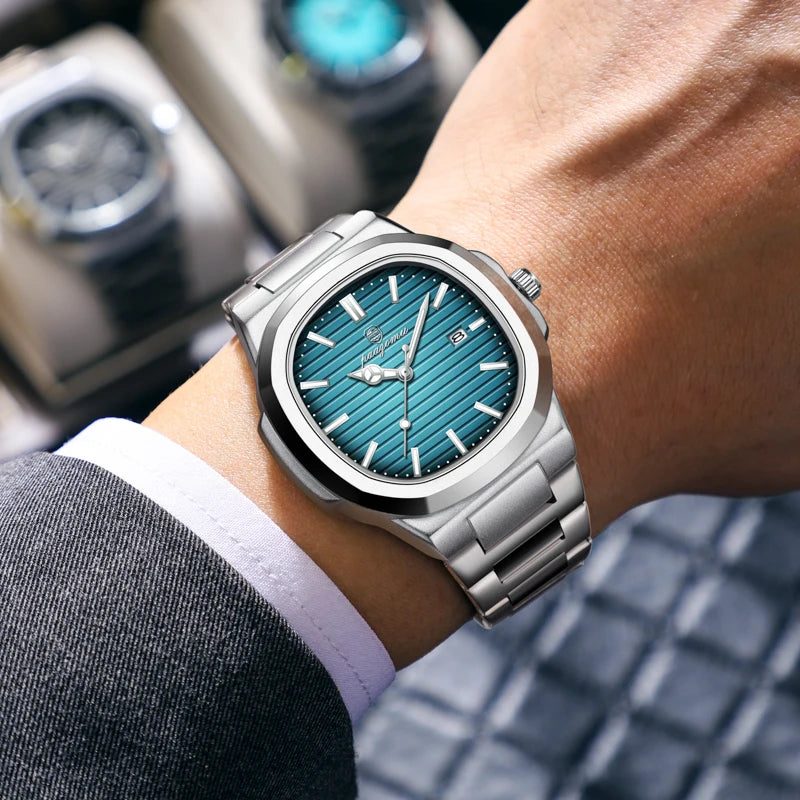 Men's Diver Quartz Watch – Luxury Waterproof Sport