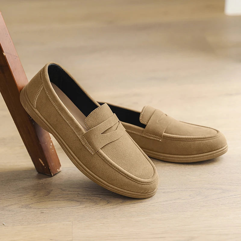 Men's Slip-On Loafers – Lightweight Casual Shoes