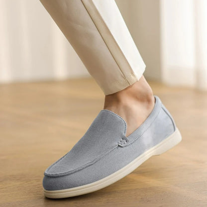Men's Suede Loafers – Classic Slip-On Shoes