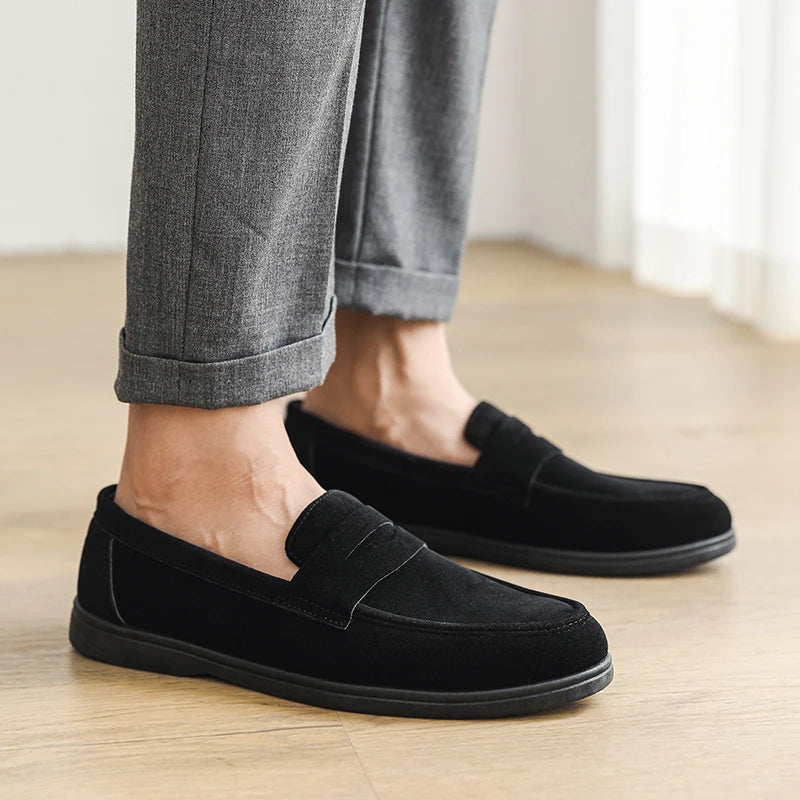 Men's Slip-On Loafers – Lightweight Casual Shoes