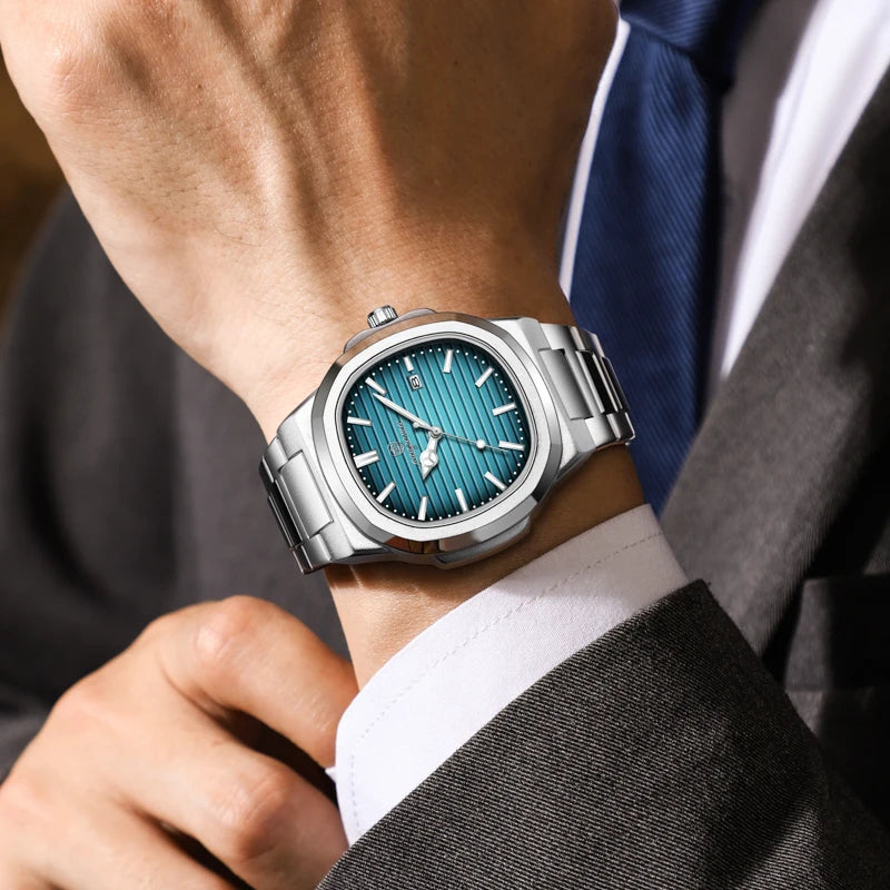 Men's Diver Quartz Watch – Luxury Waterproof Sport
