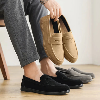 Men's Slip-On Loafers – Lightweight Casual Shoes