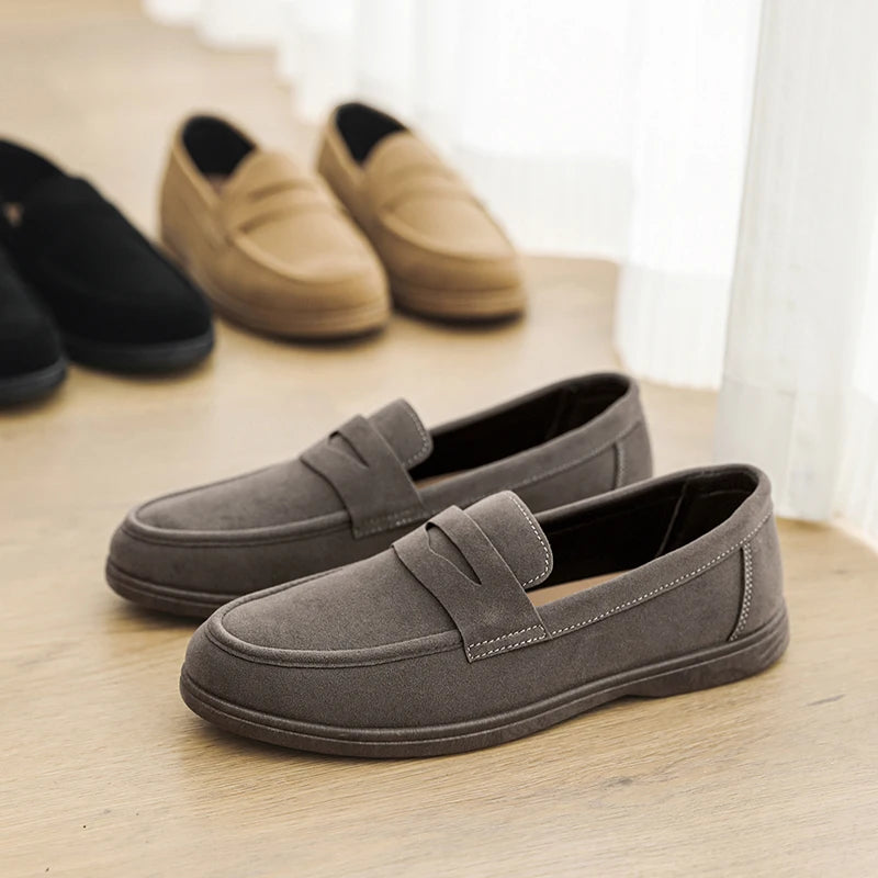 Men's Slip-On Loafers – Lightweight Casual Shoes