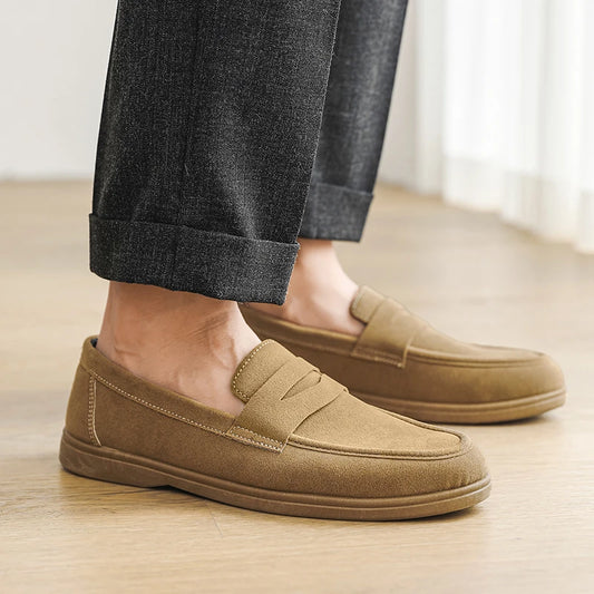 Men's Slip-On Loafers – Lightweight Casual Shoes