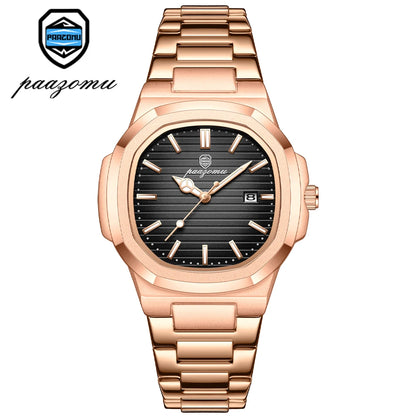 Men's Diver Quartz Watch – Luxury Waterproof Sport