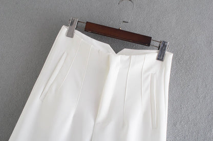 Women's High Waist Pencil Pants – Slim Office Trousers