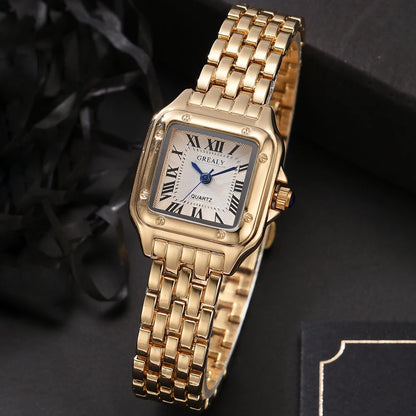 Women's Square Quartz Watch